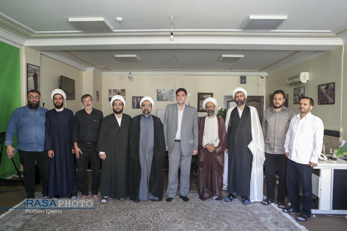 بازدید مدیرکل فرهنگ و ارشاد اسلامی قم از خبرگزاری رسا