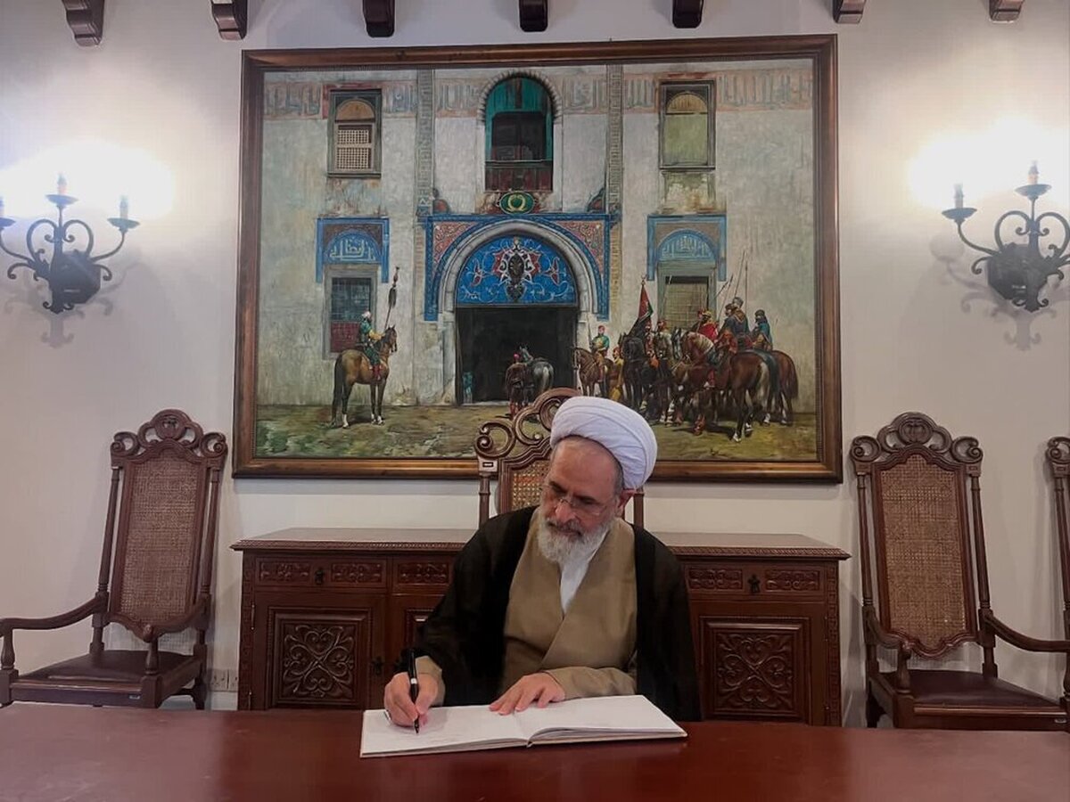 آیتالله اعرافی از مؤسسه بینالمللی فکر و تمدن اسلامی مالزی بازدید کرد