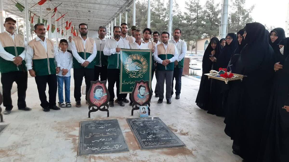 میزبانی شهید مستجاب الدعوة نوش آبادی از خادمیاران آران و بیدگلی
