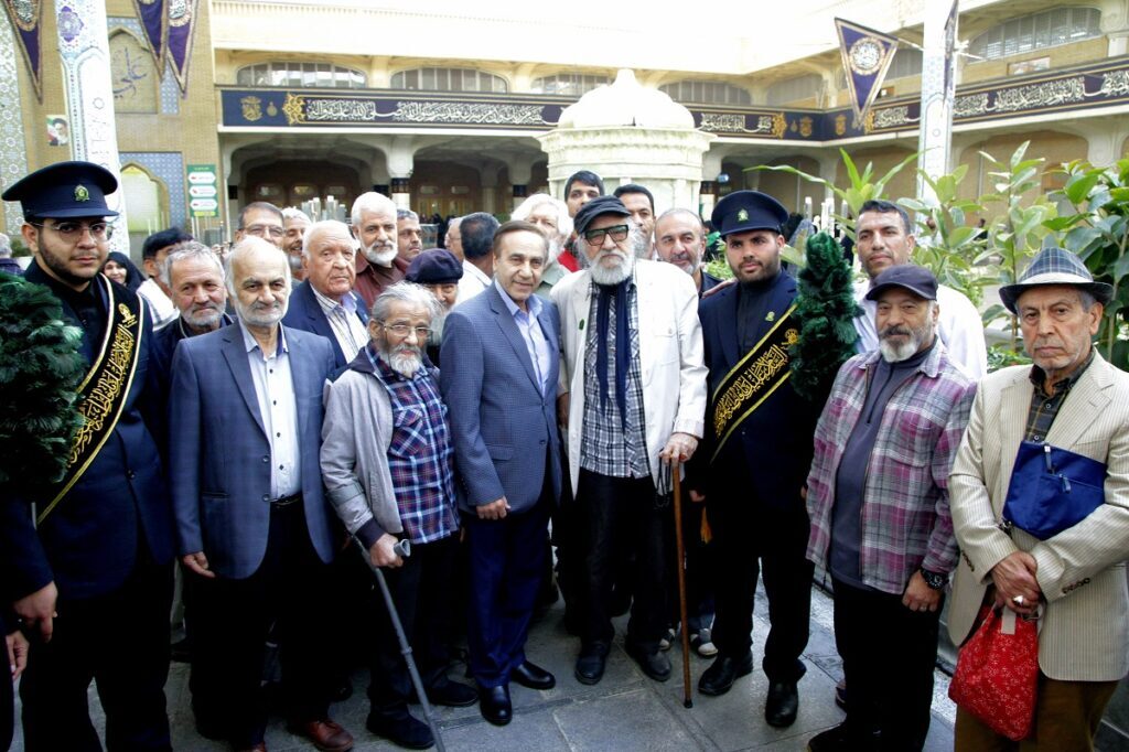 عرض ارادت هنرمندان به ساحت مقدس حضرت فاطمه معصومه+ فیلم