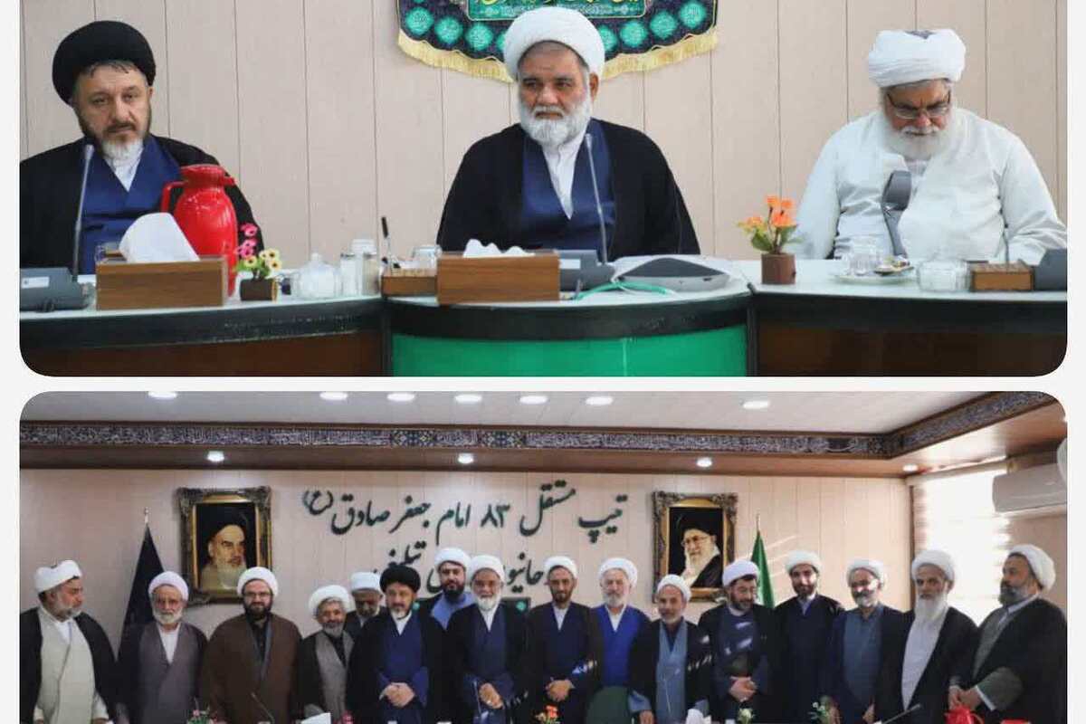 دیدار اعضای شورای «حوزه انقلابی» با فرمانده تیپ امام صادق