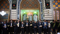 تشرف شهرداران سراسر کشور به زیارت حرم بانوی کرامت