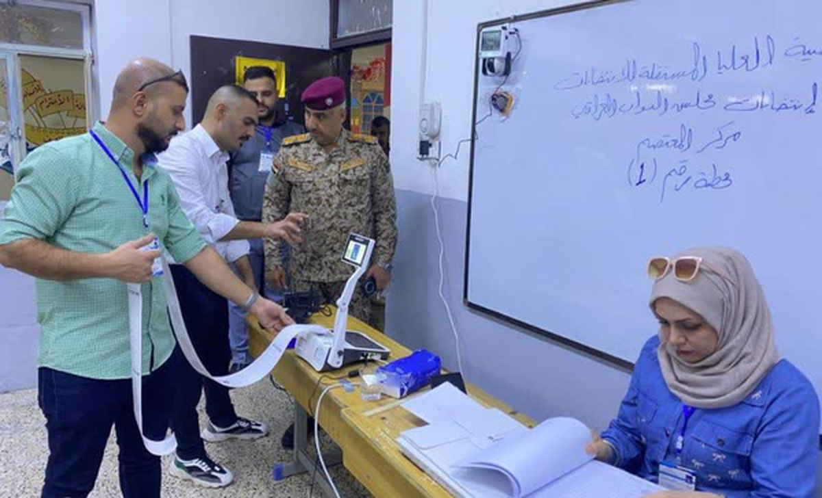 مشارکت ۵۶ درصدی در انتخابات پارلمانی عراق