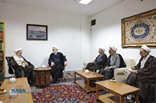 دیدار رئیس قوه قضائیه با مراجع تقلید