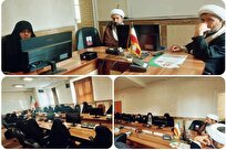 جلسه هم‌اندیشی تیم رسانه و طلاب جهادی با مدیر حوزه‌های علمیه خواهران