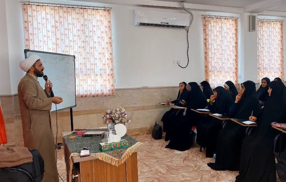 برگزاری کارگاه تربیت مربی کودک و نوجوان در مدرسه علمیه گله دار