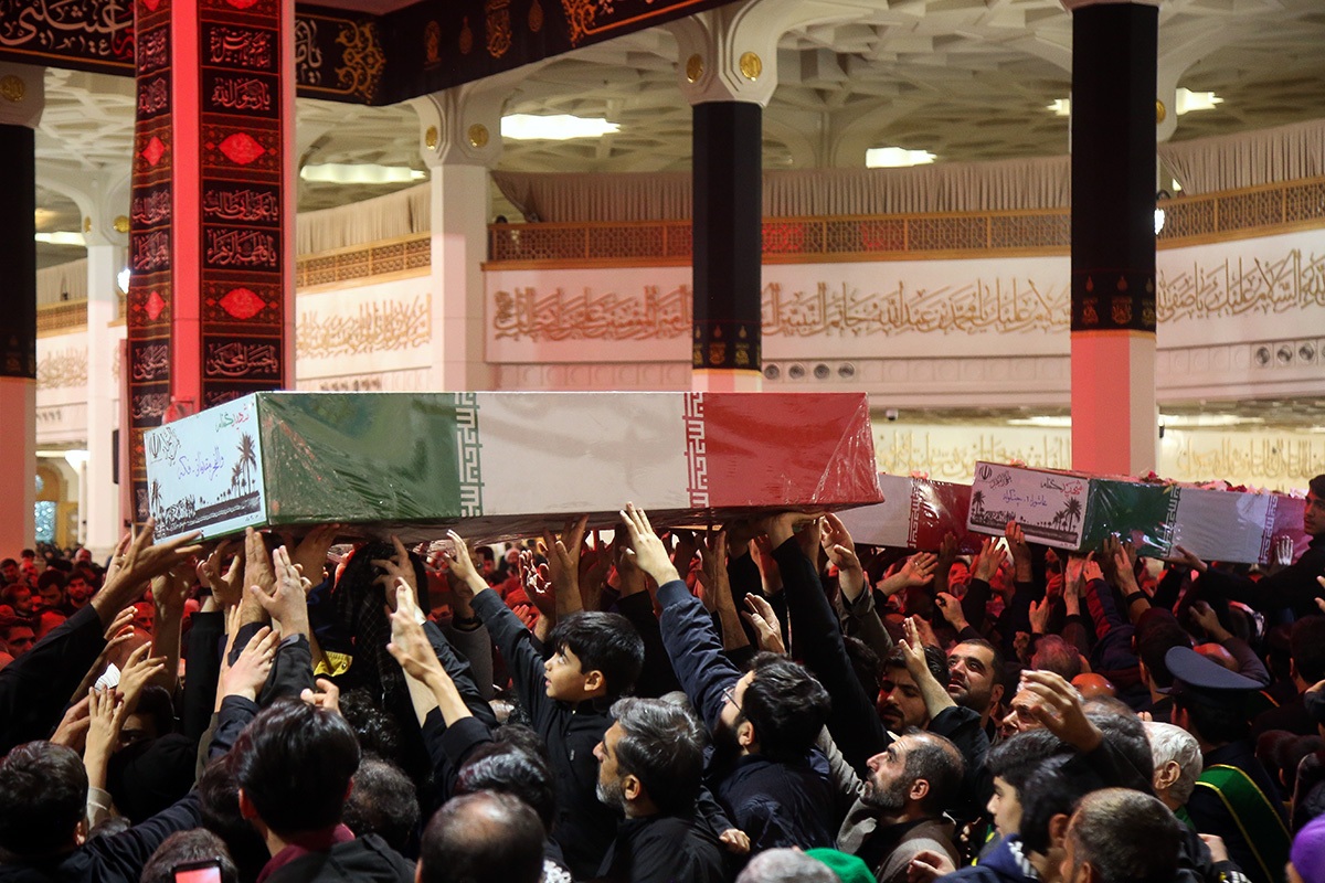 گزارشی از شب شهادت حضرت زهرا در حرم کریمه اهل‌بیت