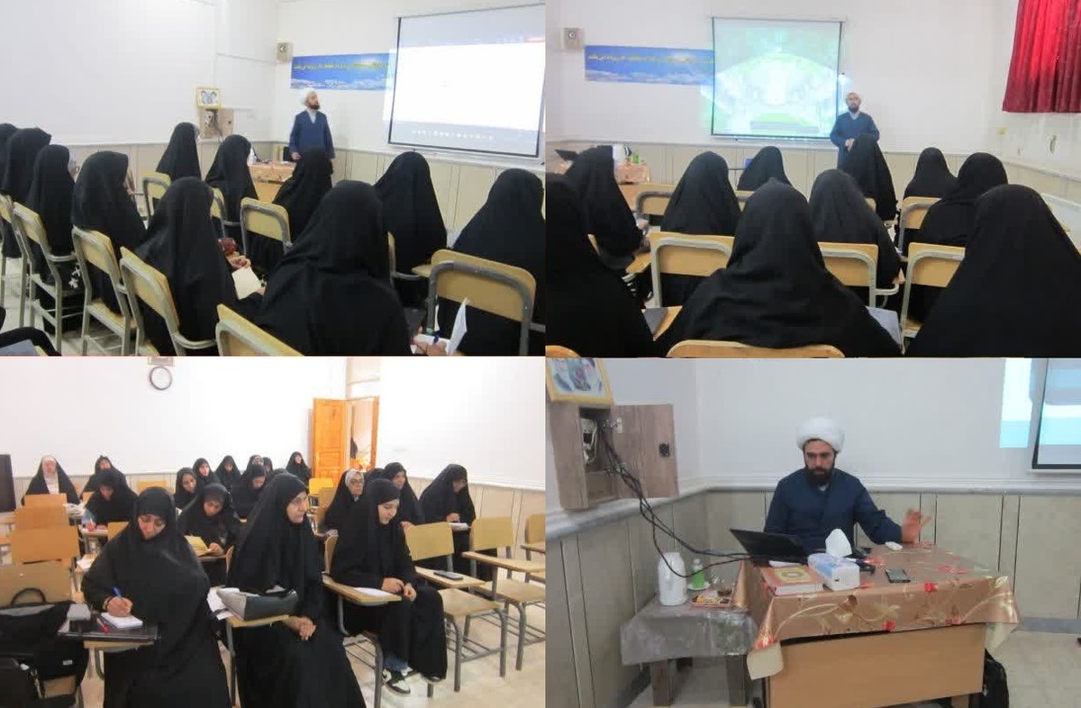 برگزاری دوره سواد رسانه در مدرسه علمیه تخصصی الزهرا گراش 