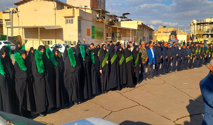 برگزاری مراسم چاوش عزای علی ابن باقر + گزارش تصویری