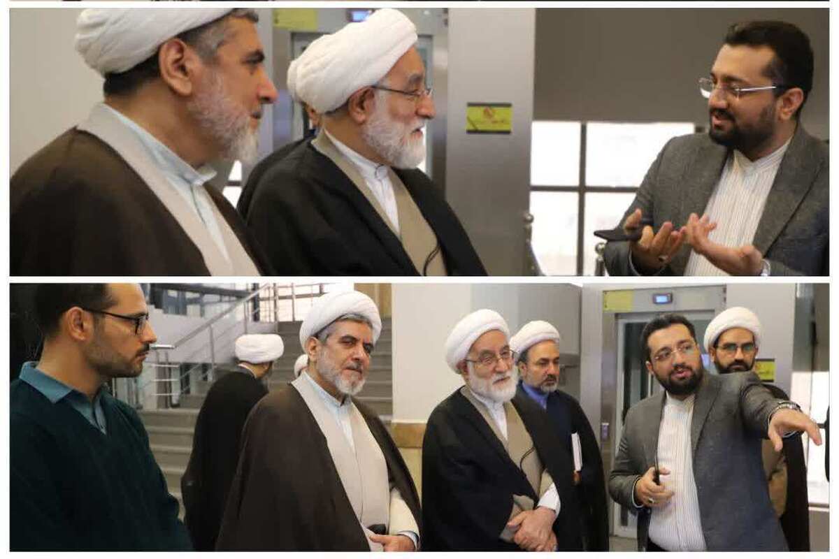 قائم‌مقام مدیر حوزه‌های علمیه با سامانه فن‌دالان مرکز نوآوری اشراق آشنا شد