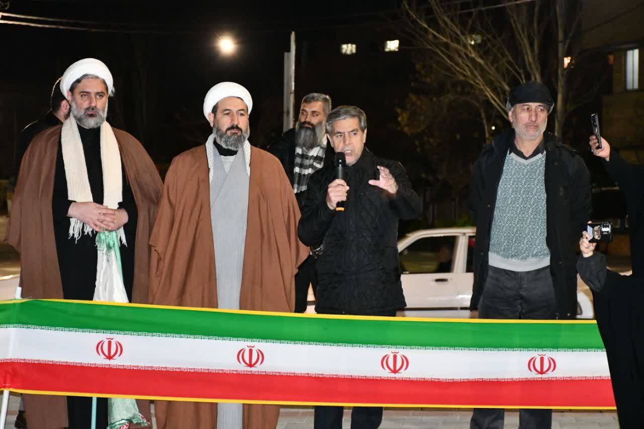 حضور نماینده مردم تبریز در موکب حوزه‌های علمیه خواهران استان/ برگزاری نماز استغاثه و استقبال پرشور مردم+ تصاویر