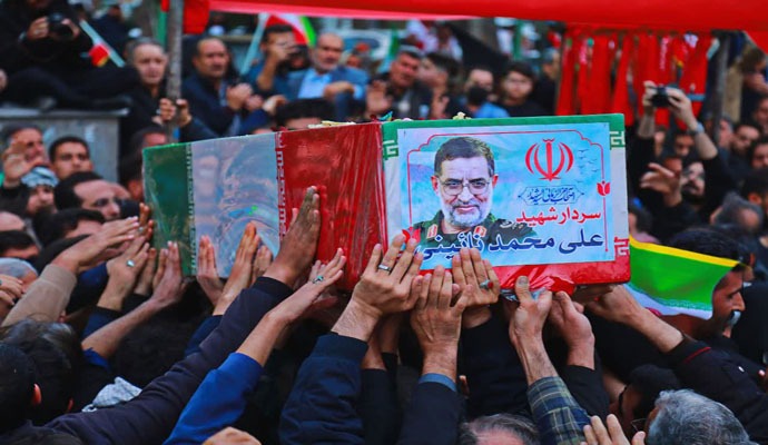 گزارش تصویری تشییع باشکوه شهید سردار نائینی
