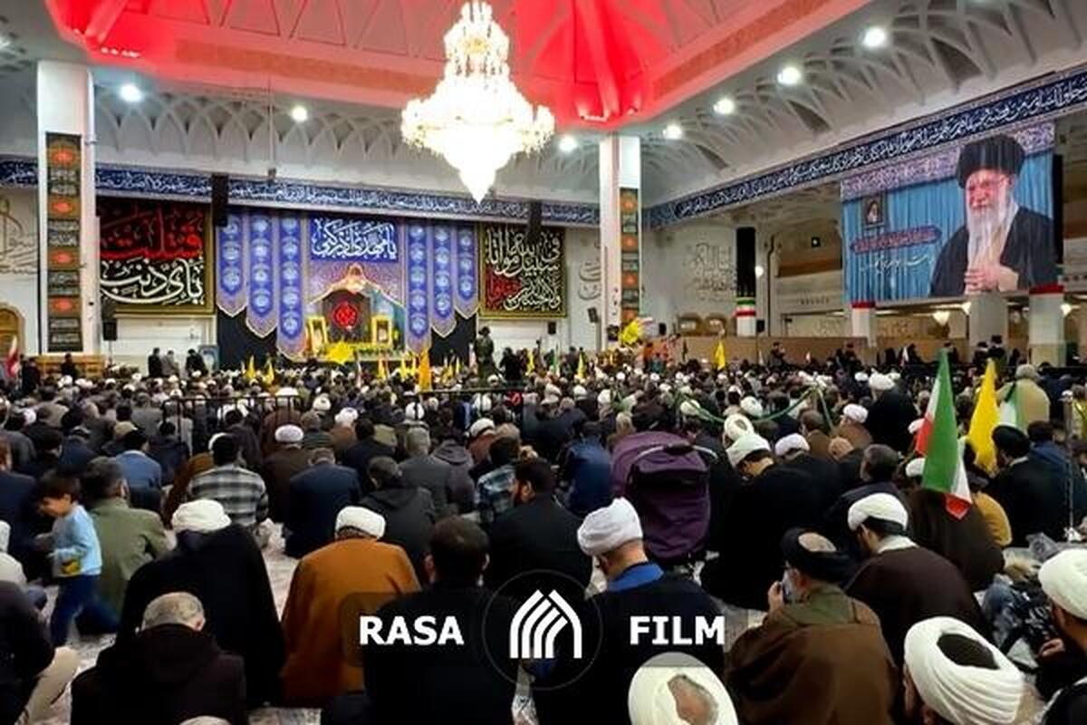مراسم چهلم رهبر شهید انقلاب اسلامی امام خامنه ای برگزار شد