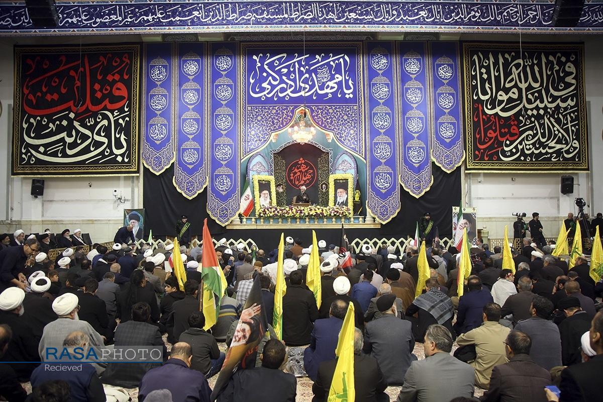 بزرگداشت اربعین شهادت رهبر انقلاب اسلامی در حرم حضرت معصومه (س)
