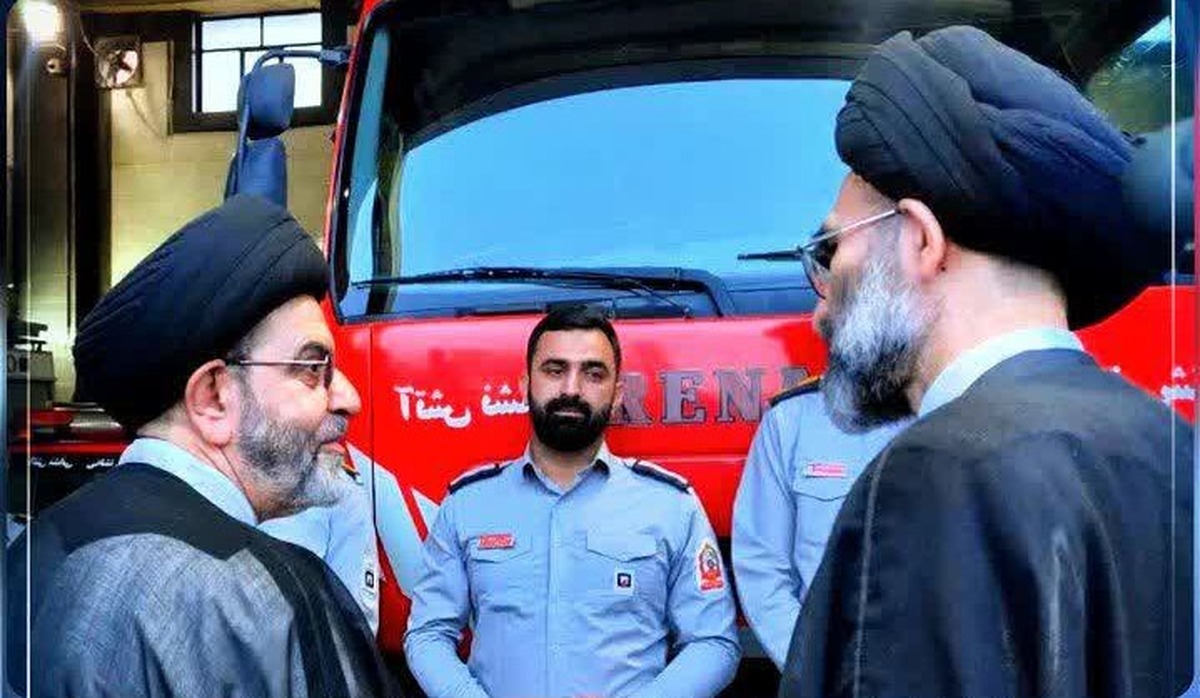 بازدید نماینده دفتر آیت‌الله سیستانی از مرکز اورژانس کاشان