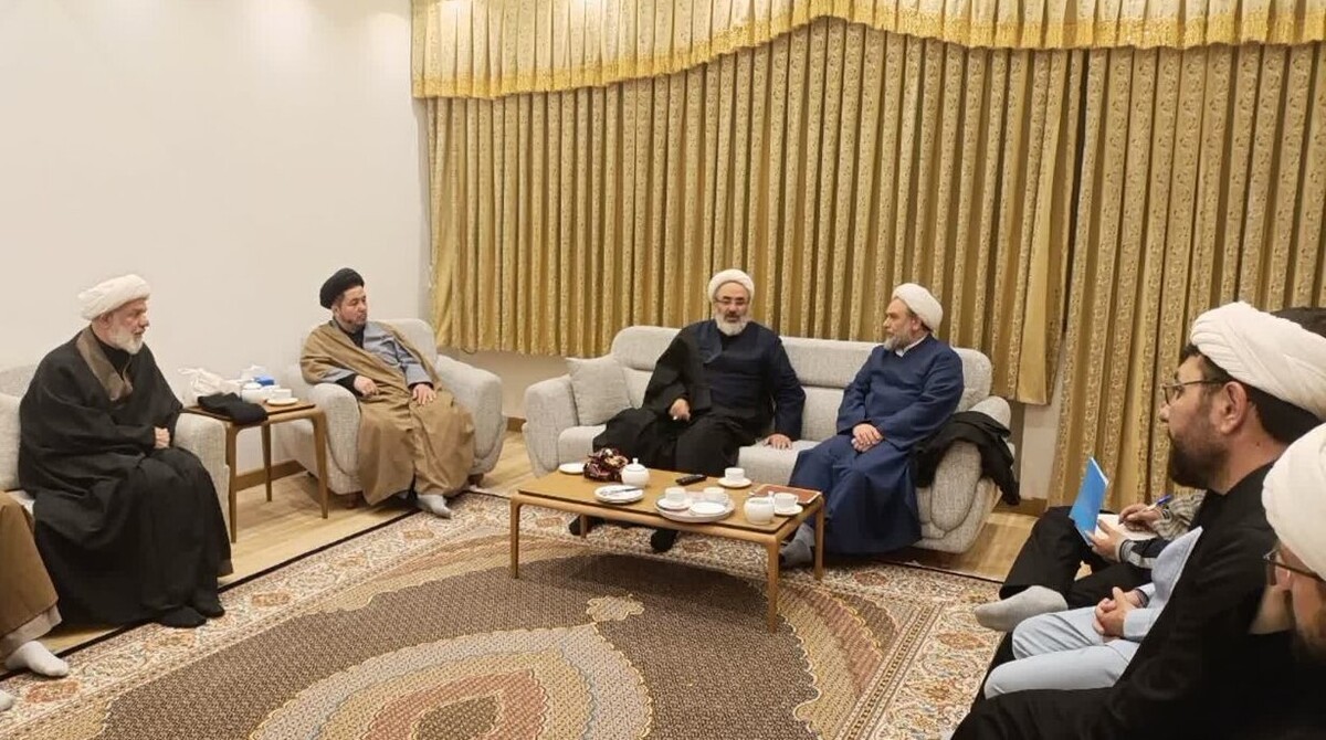 برگزاری نشست هماهنگی رئیس سازمان بسیج طلاب و روحانیون کشور با نهاد‌های حوزوی+ تصاویر