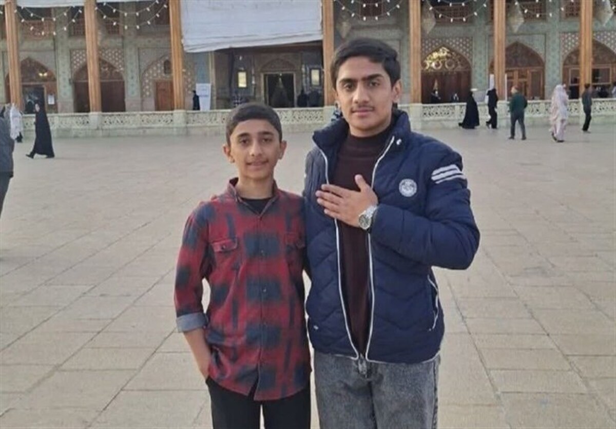 شهادت دو برادر دانش‌آموز در حمله دشمن به شیراز