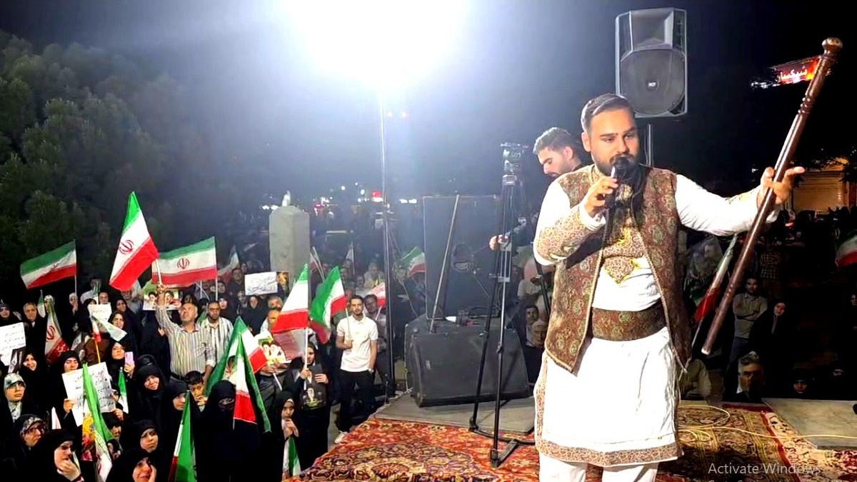 حماسۀ هفتاد‌ و‌ سوم کاشانی ها در میدان دفاع ملی + فیلم