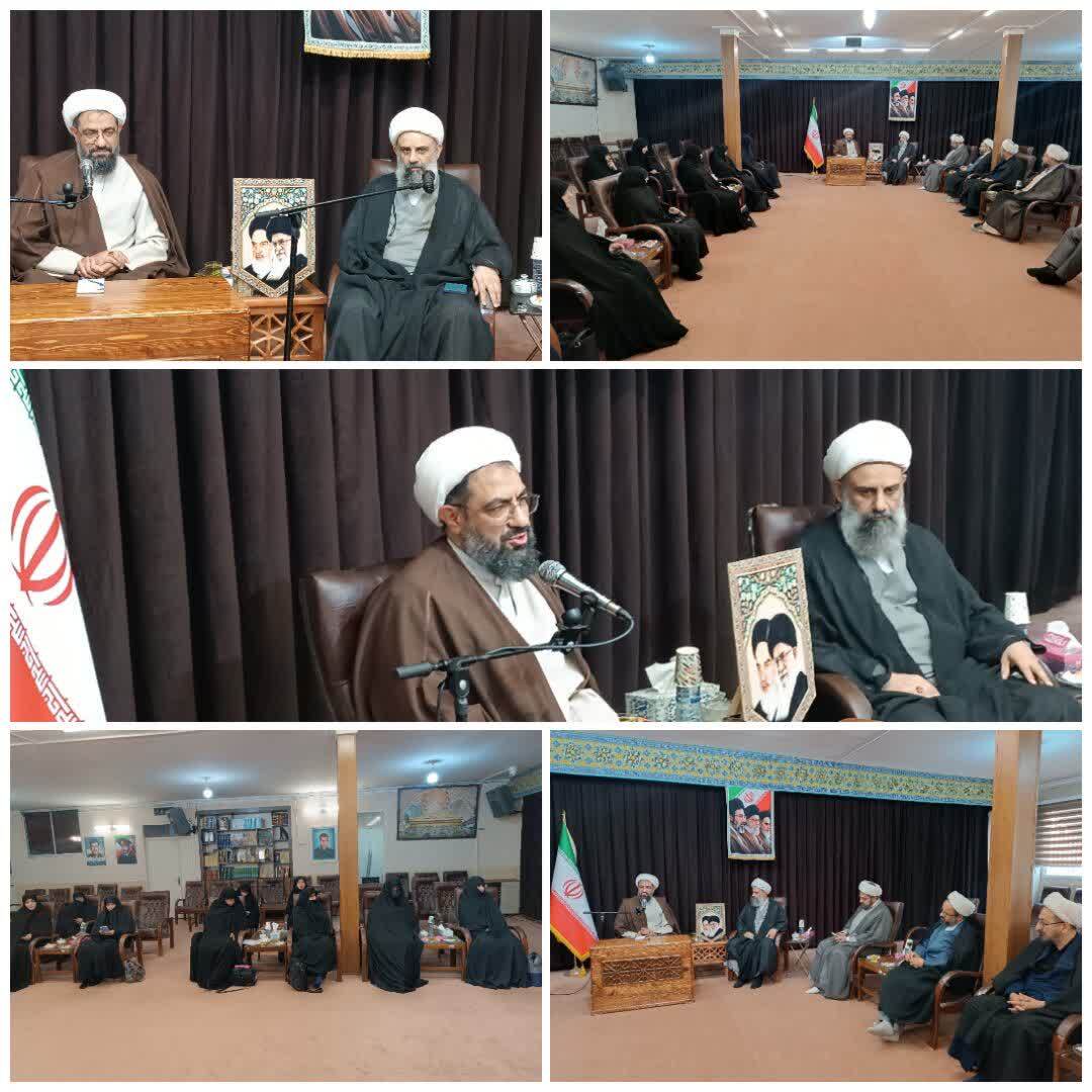 گزارشی از سفر مدیر حوزه‌های علمیه خواهران به همدان