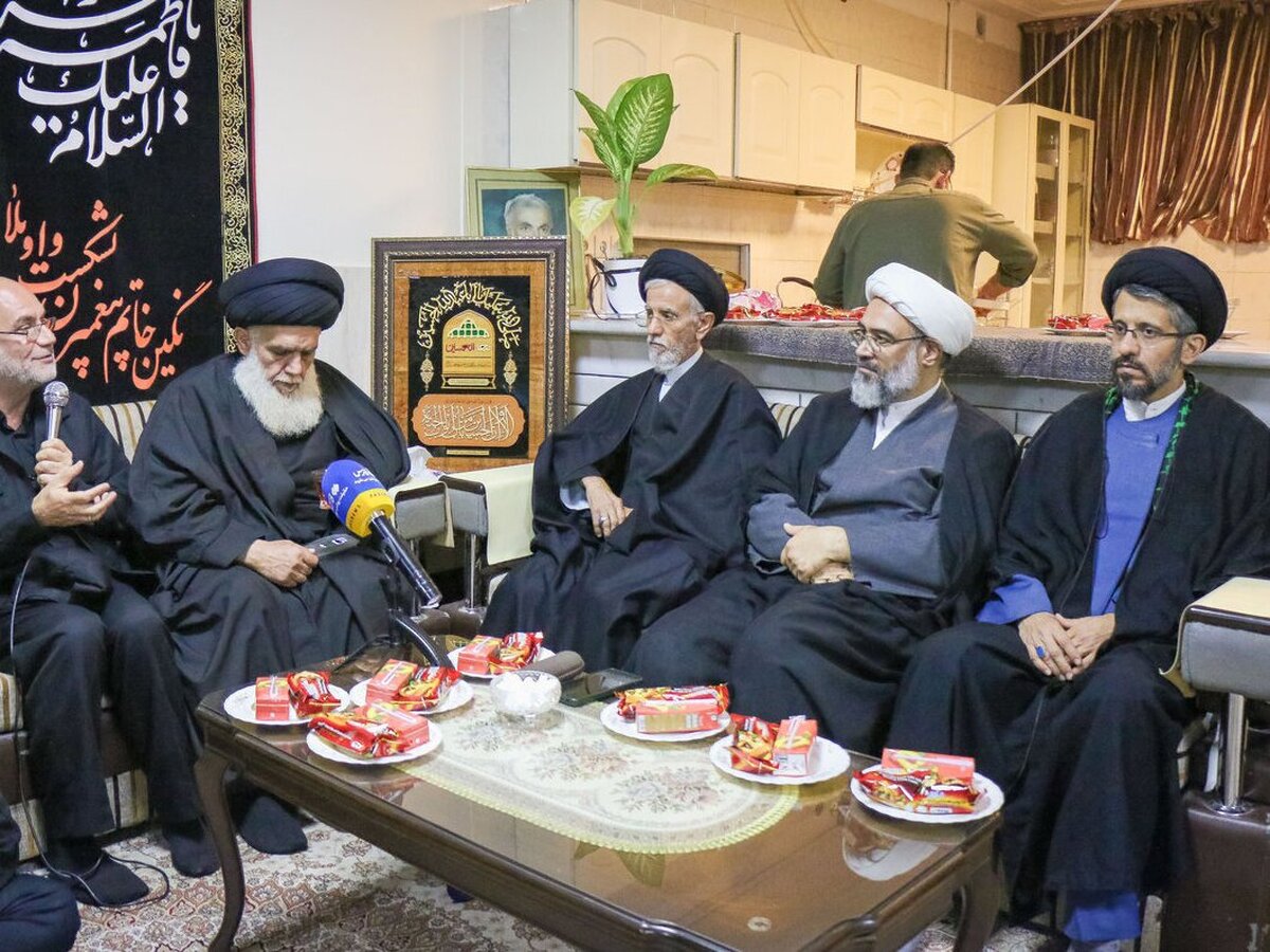 دیدار جمعی از اصحاب رسانه با خانواده شهید بهاالدینی در قم