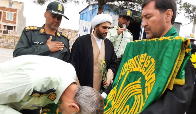 کاروان زیر سایه خورشید به نطنز شهر اولیا الله رسید