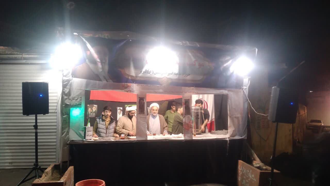 ادامه برپایی موکب سیدالشهدا انقلاب مدرسه علمیه امیرالمؤمنین ادامه برپایی موکب سیدالشهدا انقلاب مدرسه علمیه امیرالمؤمنین