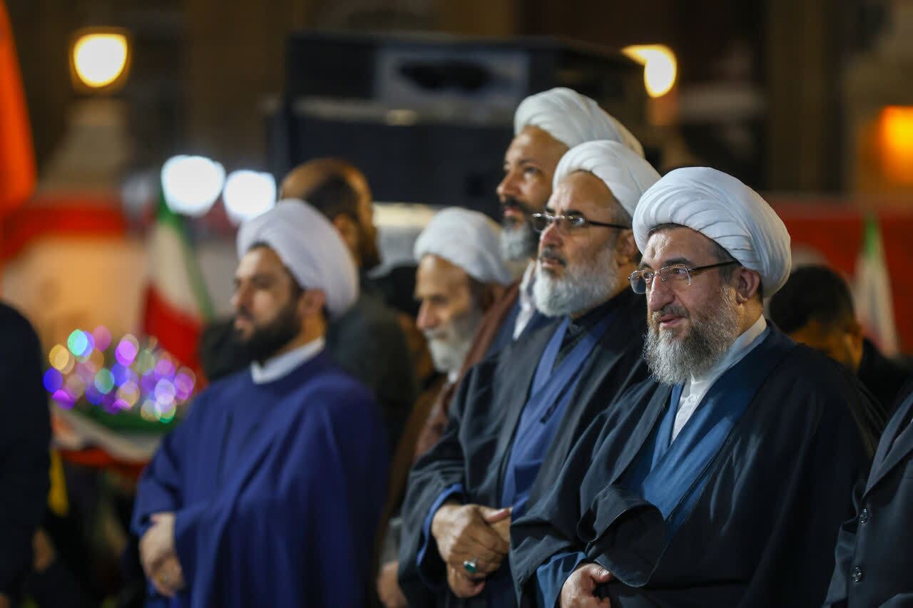 حضور نماینده ولی‌فقیه در استان در موج ۵۵ حماسه خیابان تبریز+ تصاویر