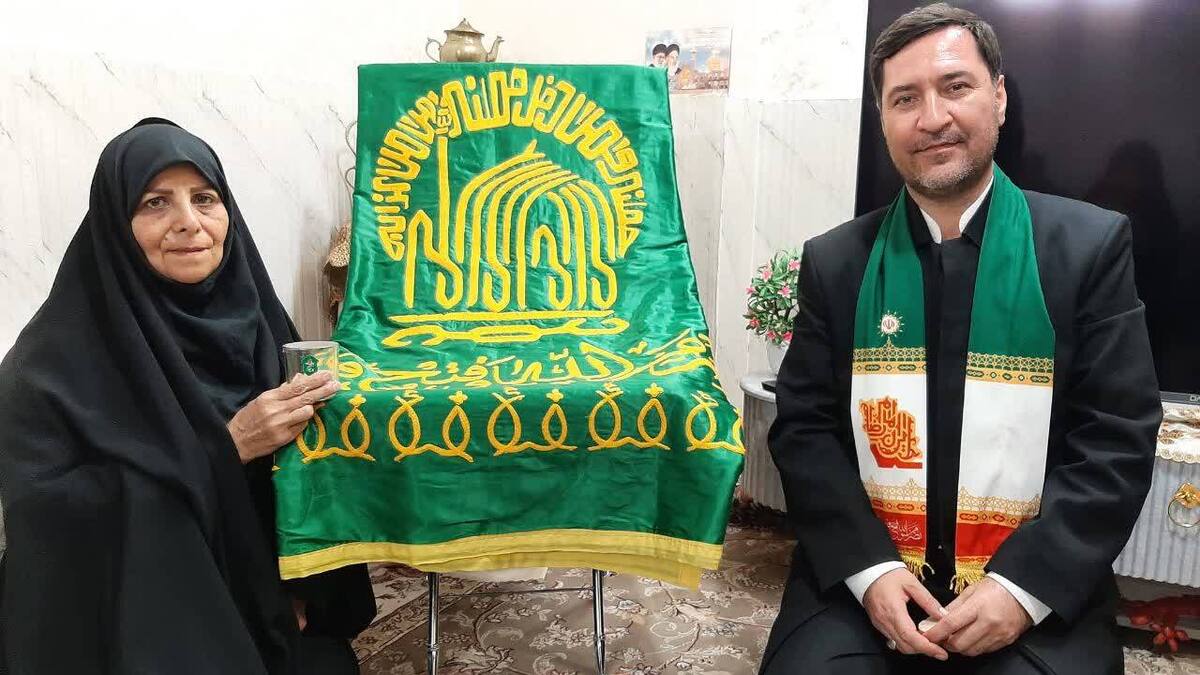 میزبانی ابوزیدآبادی ها از کاروان زیر سایه خورشید