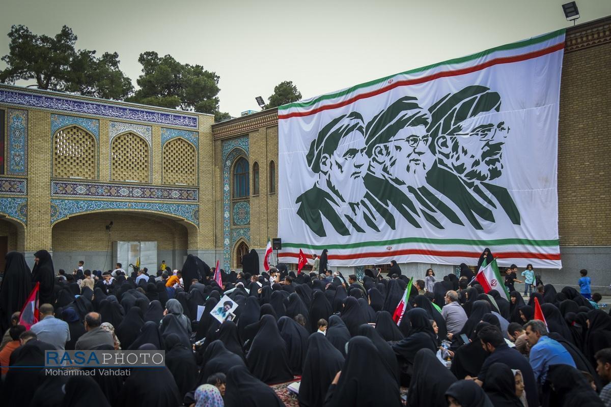 دومین مراسم یادبود شهدای خانواده قائد شهید در تهران برگزار شد