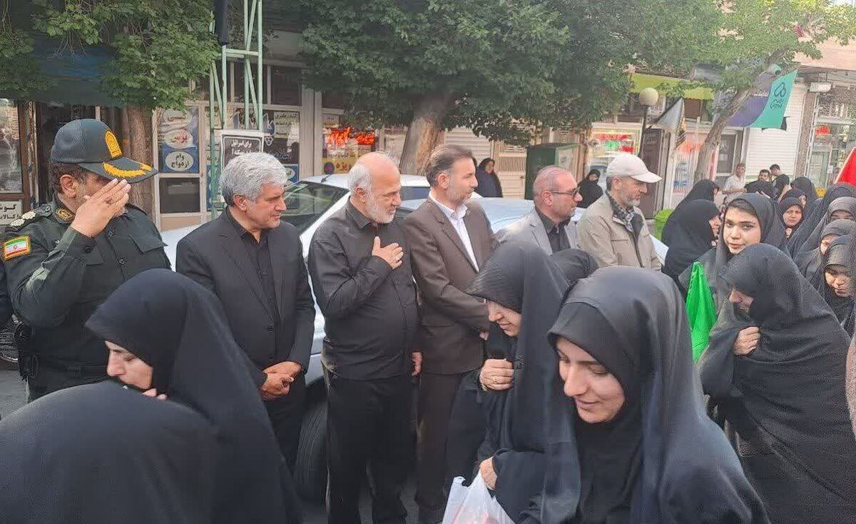 اعزام ۳۱۵ نفر از شهرستان اسکو به آیین تشییع رهبر شهید