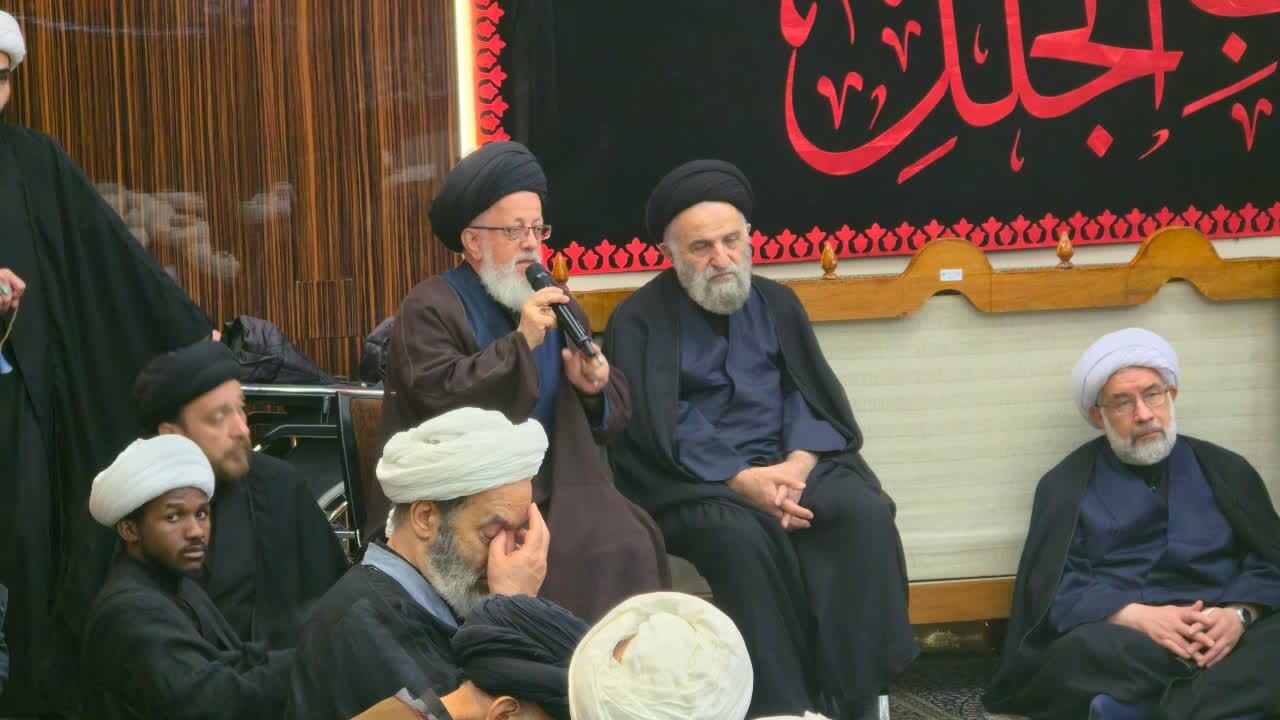 سنگ تمام علما و حوزه نجف برای قائد شهید امت + فیلم و تصاویر سنگ تمام علما و حوزه نجف برای قائد شهید امت + فیلم و تصاویر