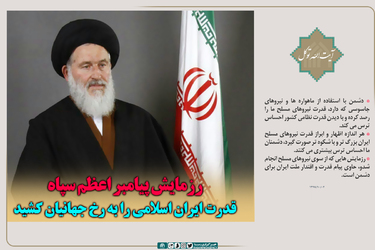 رزمایش پیامبر اعظم سپاه قدرت ایران اسلامی را به رخ جهانیان کشید