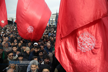 اجتماع عظیم عزاداران فاطمیون در مشهد مقدس