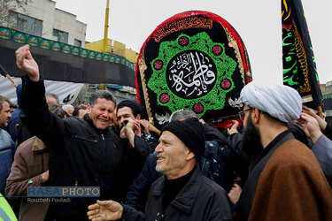 اجتماع بزرگ عزاداران فاطمی در جنوب تهران