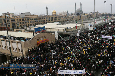 بعثت انقلاب | راهپیمایی عظیم ۲۲ بهمن در قم