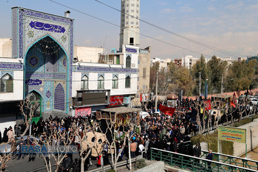 مراسم تشییع دو شهید گمنام دفاع مقدس‎ در تهران