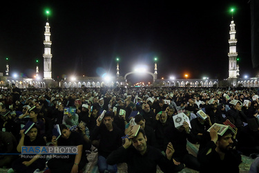 احیاء شب بیست و یکم ماه مبارک رمضان در مسجد مقدس جمکران