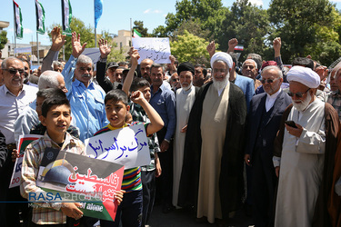 بسوی قدس | راهپیمایی روز جهانی قدس در قزوین