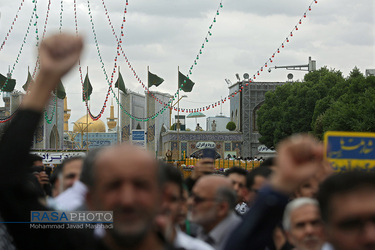 به سوی قدس | راهپیمایی روز جهانی قدس در مشهد