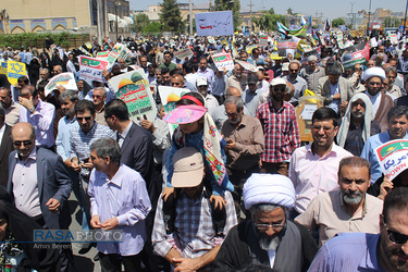 به سوی قدس | راهپیمایی روز جهانی قدس در شیراز