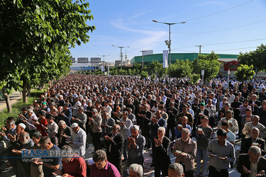 اقامه نماز عید فطر در بجنورد