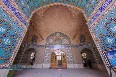 نمایی از محراب اصلی حوزه علمیه صدر بازار اصفهان