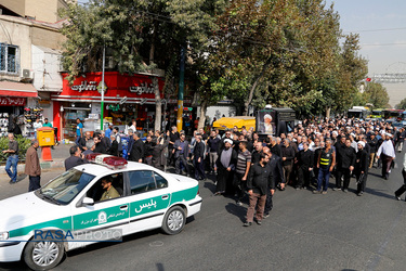 مراسم تشییع پیکر حجت الاسلام والمسلمین حاج شیخ عبدالرضا روحانی قوچانی