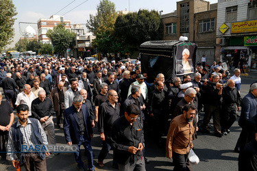 مراسم تشییع پیکر حجت الاسلام والمسلمین حاج شیخ عبدالرضا روحانی قوچانی