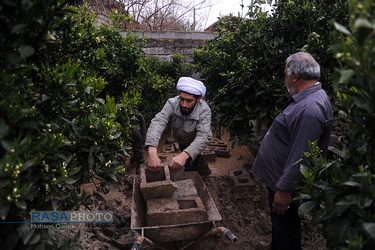 امداد رسانی به سبک جهادی به سیل زدگان استان مازندران