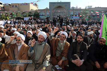 تجمع طلاب و راهپیمایی یوم الله ۹ دی در قم