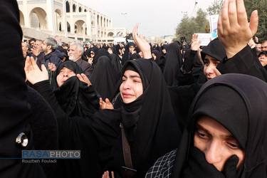 راهپیمایی نماز گزاران تهران در محکومیت به شهادت رساندن سردار حاج قاسم سلیمانی