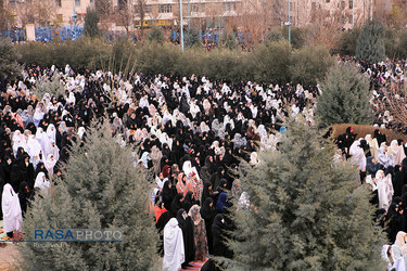 اقامه نماز جمعه به امامت مقام معظم رهبری