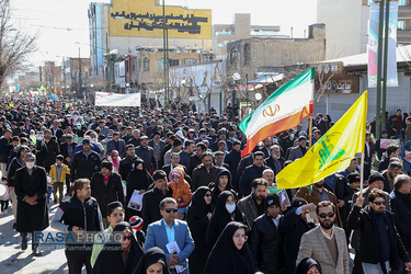 فجر سلیمانی | راهپیمایی پرشور ۲۲ بهمن در شهرکرد