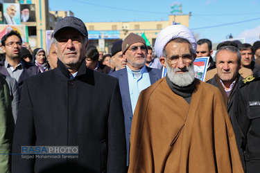 فجر سلیمانی | راهپیمایی پرشور ۲۲ بهمن در شهرکرد